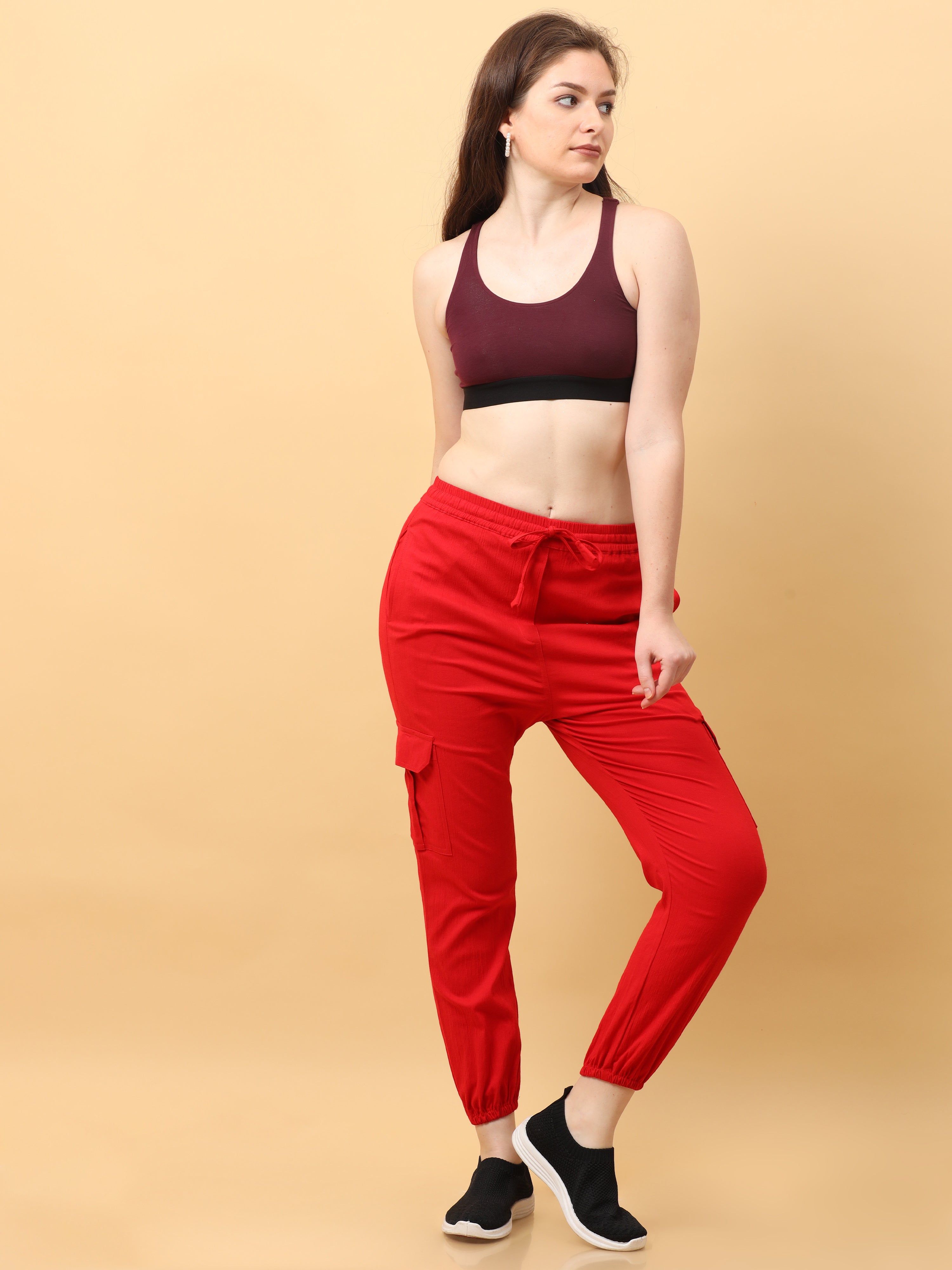 Printed Lycra Gym Wear Pants for Girls | Uptown Fashion | Eye Catching